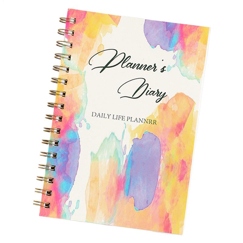 Planner Weekly Budget - スパイラルコイル予算メモ帳、ウィークリープランナー、スムーズな書き込み、仕事のための計画ツールの書き込み、旅行メモ、宿題、勉強、2025、2025