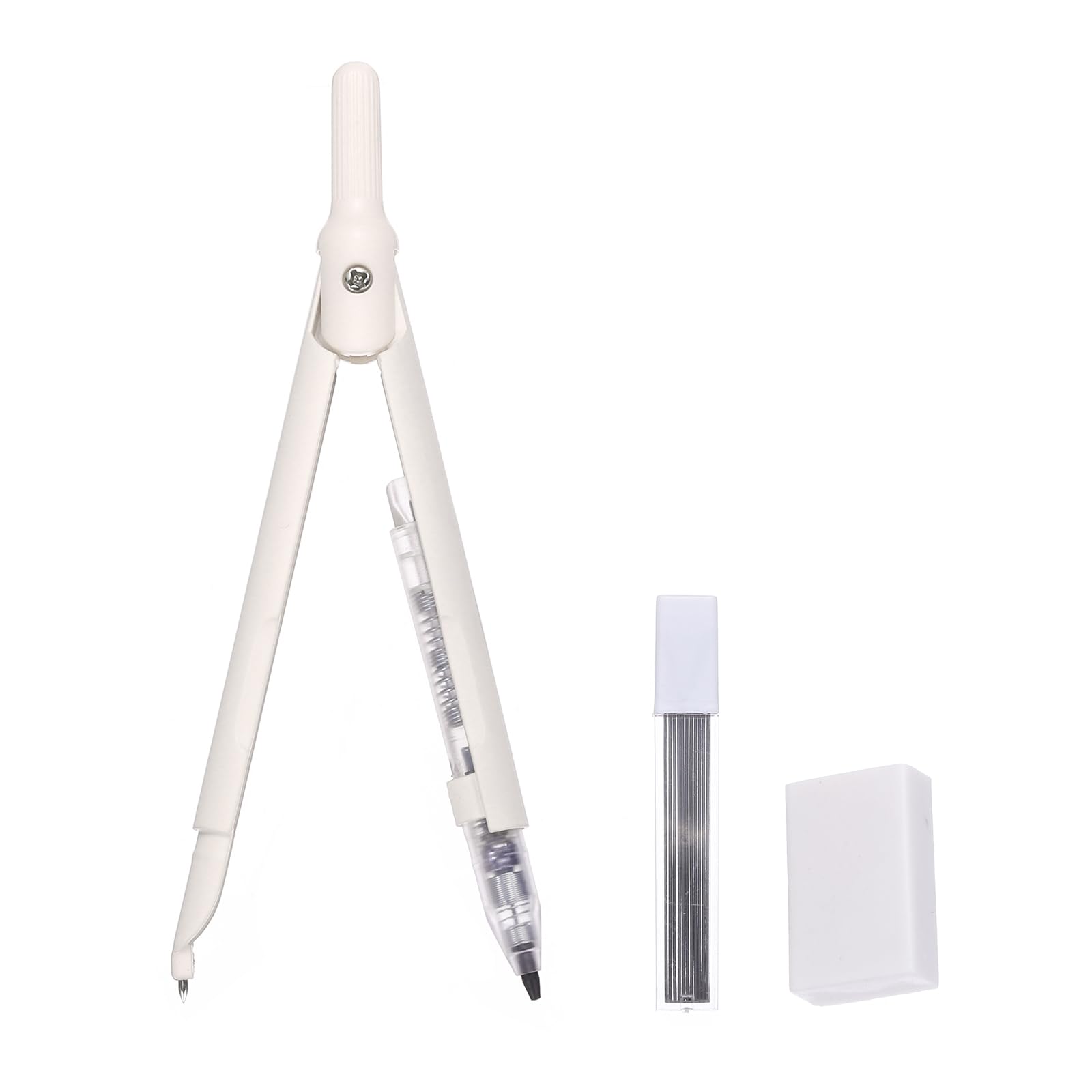 Compass Geometry Set - コンパスセット金属製プロフェッショナルリードリフィル消しゴム幾何学数学製図描画精密学生学校用品