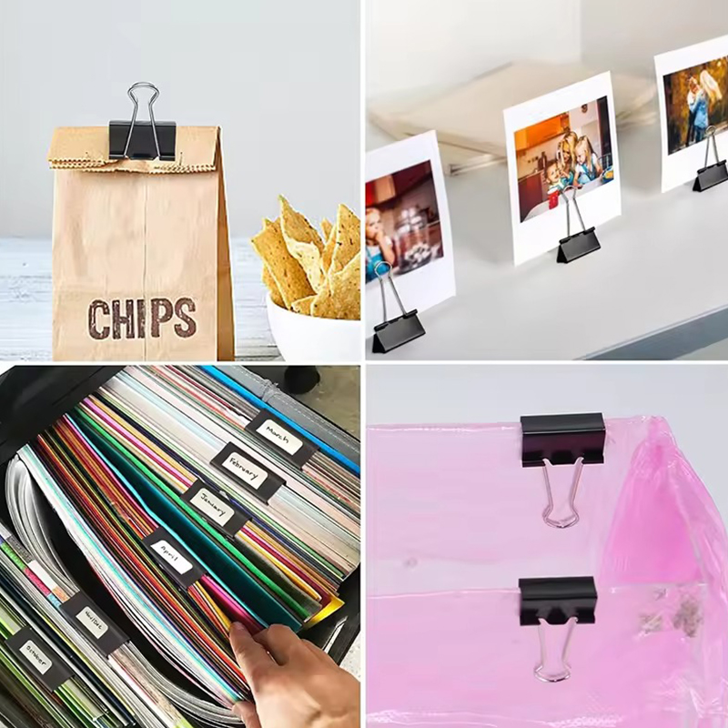 10 個 25 ミリメートルサイズ金属バインダークリップ黒カ - Is Stationery Office Supply のレビューと価格