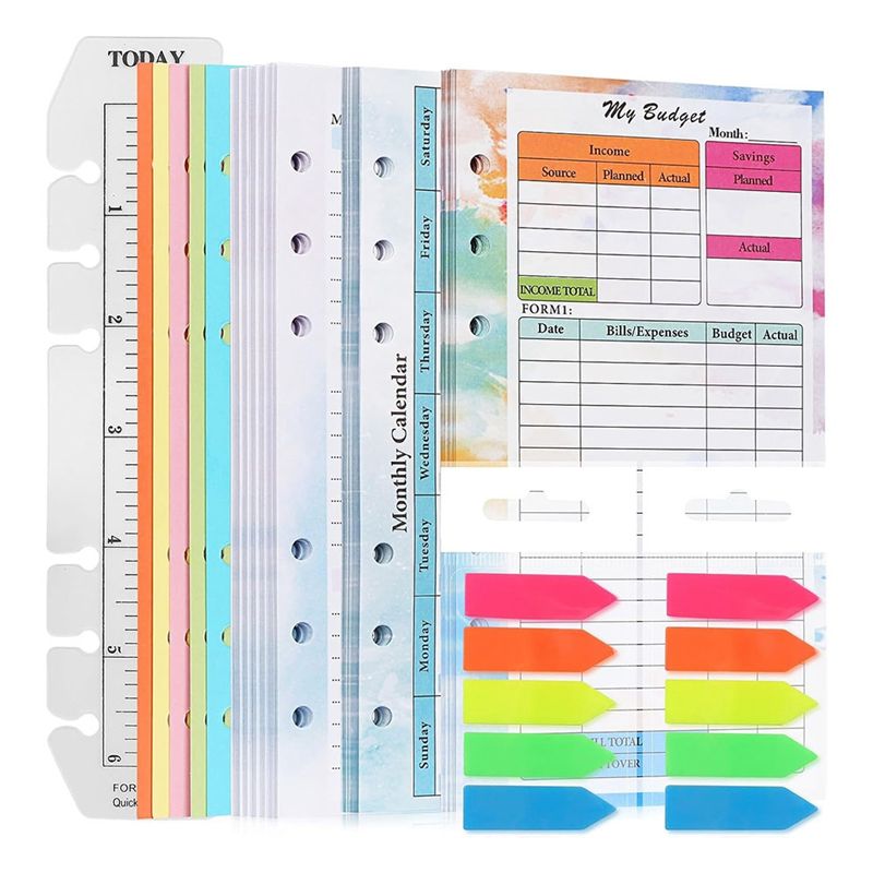 最新のABBQ-A6バジェットプランナーリフィル 82枚 マ - Planner Weekly Budget のレビューと価格
