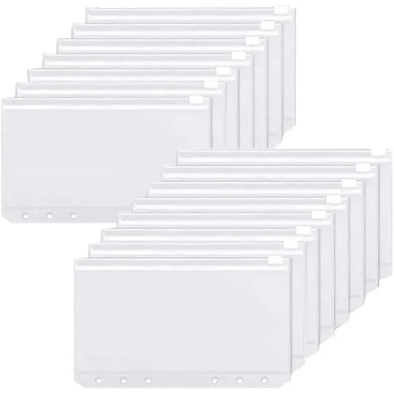6-30 個のバインダーポケット A6 6 穴ジッパーバイン - Planner Weekly Budget のレビューと価格